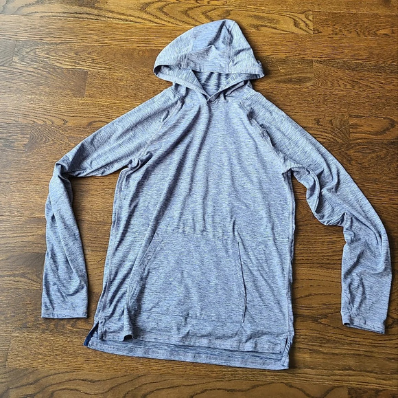 All in motion actiwear hoodie girls size XL(16) blue/gray - Picture 1 of 12